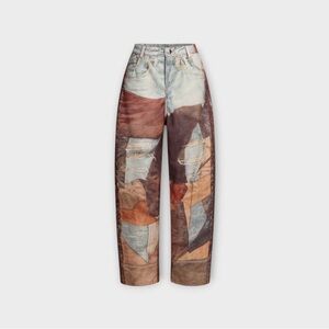 Micas Patchwork Boyfriend Jeans
